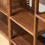 Стеллаж деревянный с полками для хранения Moon Walnut Furniture варинант исполнения - 3 | Loft Concept в Нижнем Новгороде