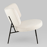 Мини-кресло District Lounge букле белый варинант исполнения - 2 | Loft Concept в Нижнем Новгороде