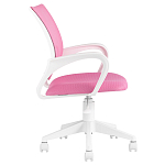 Офисное кресло с основанием из белого пластика Desk chairs Pink варинант исполнения - 3 | Loft Concept в Нижнем Новгороде