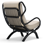 Дизайнерское кресло из ротанга Gio Ponti CONTINUUM D.163.7 BY BONACINA 1889 Armchair варинант исполнения - 8 | Loft Concept в Нижнем Новгороде