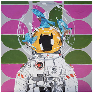 Картина Astronaut on My Own Planet