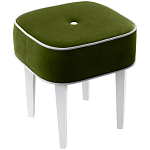 Квадратный мягкий пуф на белых ножках Winton Pouf Square варинант исполнения - 1 | Loft Concept в Нижнем Новгороде