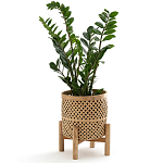 Кашпо на ножках из бамбука Bamboo Decor варинант исполнения - 2 | Loft Concept в Нижнем Новгороде