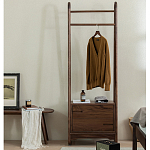 Вешалка деревянная с 2- мя ящиками Moon Walnut Furniture варинант исполнения - 1 | Loft Concept в Нижнем Новгороде