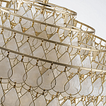 Люстра многоярусная с декором из натуральной морской ракушки Iridescent Light варинант исполнения - 7 | Loft Concept в Нижнем Новгороде