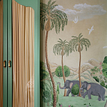 Обои ручная роспись Dandaka Glades Original colourway on painted Xuan paper варинант исполнения - 1 | Loft Concept в Нижнем Новгороде