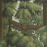 Обои ручная роспись Redwoods Colourway SC-281 on scenic paper варинант исполнения - 2 | Loft Concept в Нижнем Новгороде