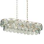 Люстра овальной формы с каскадом из декоративных элементов Harmony of Light варинант исполнения - 2 | Loft Concept в Нижнем Новгороде