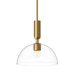 Подвесной светильник с прозрачным полусферическим стеклянным плафоном Alora Mood  варинант исполнения - 1 | Loft Concept в Нижнем Новгороде