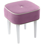 Квадратный мягкий пуф на белых ножках Winton Pouf Square варинант исполнения - 5 | Loft Concept в Нижнем Новгороде