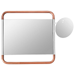 Настенное зеркало Copper White Square Functional Mirror варинант исполнения - 1 | Loft Concept в Нижнем Новгороде