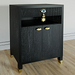 Комод Elsa Dreams Black Двухстворчатый  варинант исполнения - 1 | Loft Concept в Нижнем Новгороде