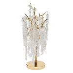 Лампа настольная со стеклянными подвесами цвет золото Light FAIRYTREE варинант исполнения - 1 | Loft Concept в Нижнем Новгороде