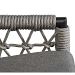 Кресло уличное темно-серое Street Bliss варинант исполнения - 4 | Loft Concept в Нижнем Новгороде