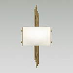 Бра с изогнутым плафоном на бронзовом основании с вертикальным декором из металлических трубок Sohne варинант исполнения - 6 | Loft Concept в Нижнем Новгороде