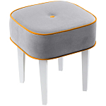 Квадратный мягкий пуф на белых ножках Winton Pouf Square варинант исполнения - 11 | Loft Concept в Нижнем Новгороде