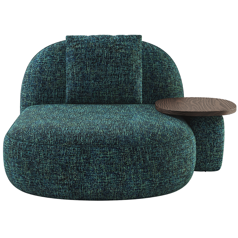 Кушетка Orus с овальным столиком  Изумрудный Орех в Нижнем Новгороде | Loft Concept 