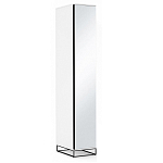 Шкаф-пенал белый с зеркальной дверцей Strict Lines варинант исполнения - 2 | Loft Concept в Нижнем Новгороде