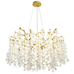 Люстра с круглыми хрустальными подвесками Fairytree Gold Crystal Branches Chandelier 10 варинант исполнения - 2 | Loft Concept в Нижнем Новгороде