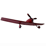 Полка книжная красная в виде самолёта в стиле лофт FLY варинант исполнения - 1 | Loft Concept в Нижнем Новгороде