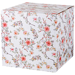 Набор посуды обеденный из фарфора на 6 персон 18 предметов Flower Porcelain Collection варинант исполнения - 3 | Loft Concept в Нижнем Новгороде