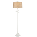 Торшер с белым каркасом и тканевыми абажуром Natural Stems варинант исполнения - 2 | Loft Concept в Нижнем Новгороде