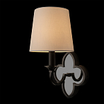 Бра с белым текстильным абажуром и фигурным основанием с зеркальной вставкой Vitorino варинант исполнения - 9 | Loft Concept в Нижнем Новгороде