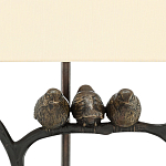 Настольная лампа Птицы на изогнутой ветке Lamp Tit варинант исполнения - 1 | Loft Concept в Нижнем Новгороде