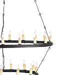 Люстра круглая двухъярусная Lightness and Scale варинант исполнения - 1 | Loft Concept в Нижнем Новгороде