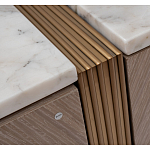 Комод с мраморной столешницей Uniqueness Marble варинант исполнения - 4 | Loft Concept в Нижнем Новгороде