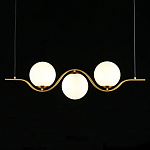 Люстра подвесная светодиодная Jagna 2 Gold and White варинант исполнения - 1 | Loft Concept в Нижнем Новгороде