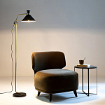 Торшер с поворотным плафоном Davy Brass Floor Lamp варинант исполнения - 6 | Loft Concept в Нижнем Новгороде