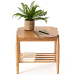 Приставной стол из массива дуба Reyer Side Table варинант исполнения - 4 | Loft Concept в Нижнем Новгороде