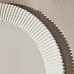 Зеркало в круглой фактурной раме Mirror Modern Texture белое варинант исполнения - 4 | Loft Concept в Нижнем Новгороде