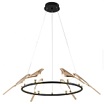 Подвесной светильник с декором в виде птиц Birds Ring Hanging Lamp варинант исполнения - 2 | Loft Concept в Нижнем Новгороде