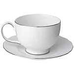 Чайный набор белый из фарфора на 6 персон 12 предметов 280 мл Garden Whisper Porcelain Set  варинант исполнения - 2 | Loft Concept в Нижнем Новгороде