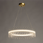 Люстра круглая с прозрачными стеклянными трубками 51 см Nembus варинант исполнения - 3 | Loft Concept в Нижнем Новгороде