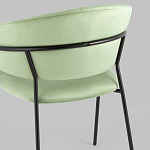 Стул в велюре фисташкового цвета Horizon варинант исполнения - 7 | Loft Concept в Нижнем Новгороде