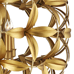 Люстра в форме шара из золотых лепестков Hanging Flowers варинант исполнения - 2 | Loft Concept в Нижнем Новгороде