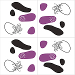 Плитка с узором Камни варинант исполнения - 1 | Loft Concept в Нижнем Новгороде