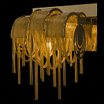 Бра с перфорированными металлическими дугами и цепочками 22 см Atlantis Chain варинант исполнения - 6 | Loft Concept в Нижнем Новгороде