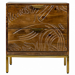 Прикроватная тумба с фактурным фасадом Termite варинант исполнения - 1 | Loft Concept в Нижнем Новгороде