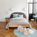 Бра из металла и дерева Ruell White Metal Wooden Wall Lamp варинант исполнения - 3 | Loft Concept в Нижнем Новгороде