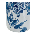 Ваза с мотивами цветущего сада с попугаями Vase Inspired by Nature варинант исполнения - 3 | Loft Concept в Нижнем Новгороде