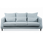 Диван Seldon с мягкими подушками голубое букле варинант исполнения - 7 | Loft Concept в Нижнем Новгороде