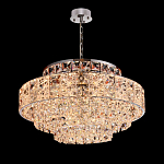 Люстра хрустальная в неоклассическом стиле на серебристом каркасе Majesty варинант исполнения - 4 | Loft Concept в Нижнем Новгороде