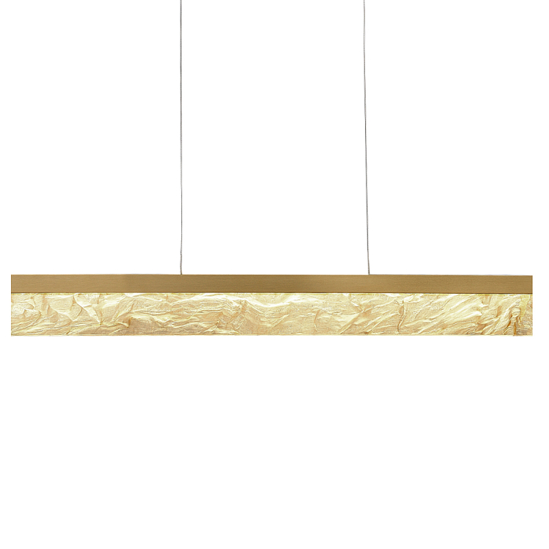 Подвесной светильник линейный светоидный Remarkable Латунь в Нижнем Новгороде | Loft Concept 