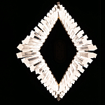 Люстра золотого цвета в форме галочки с каскадом длинных прозрачных трубок Eurofase варинант исполнения - 12 | Loft Concept в Нижнем Новгороде