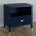 Прикроватная тумбочка с полкой Elsa Dreams Blue варинант исполнения - 1 | Loft Concept в Нижнем Новгороде