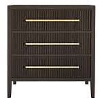 Комод Primo с 3 выдвижными ящиками Темный орех варинант исполнения - 7 | Loft Concept в Нижнем Новгороде